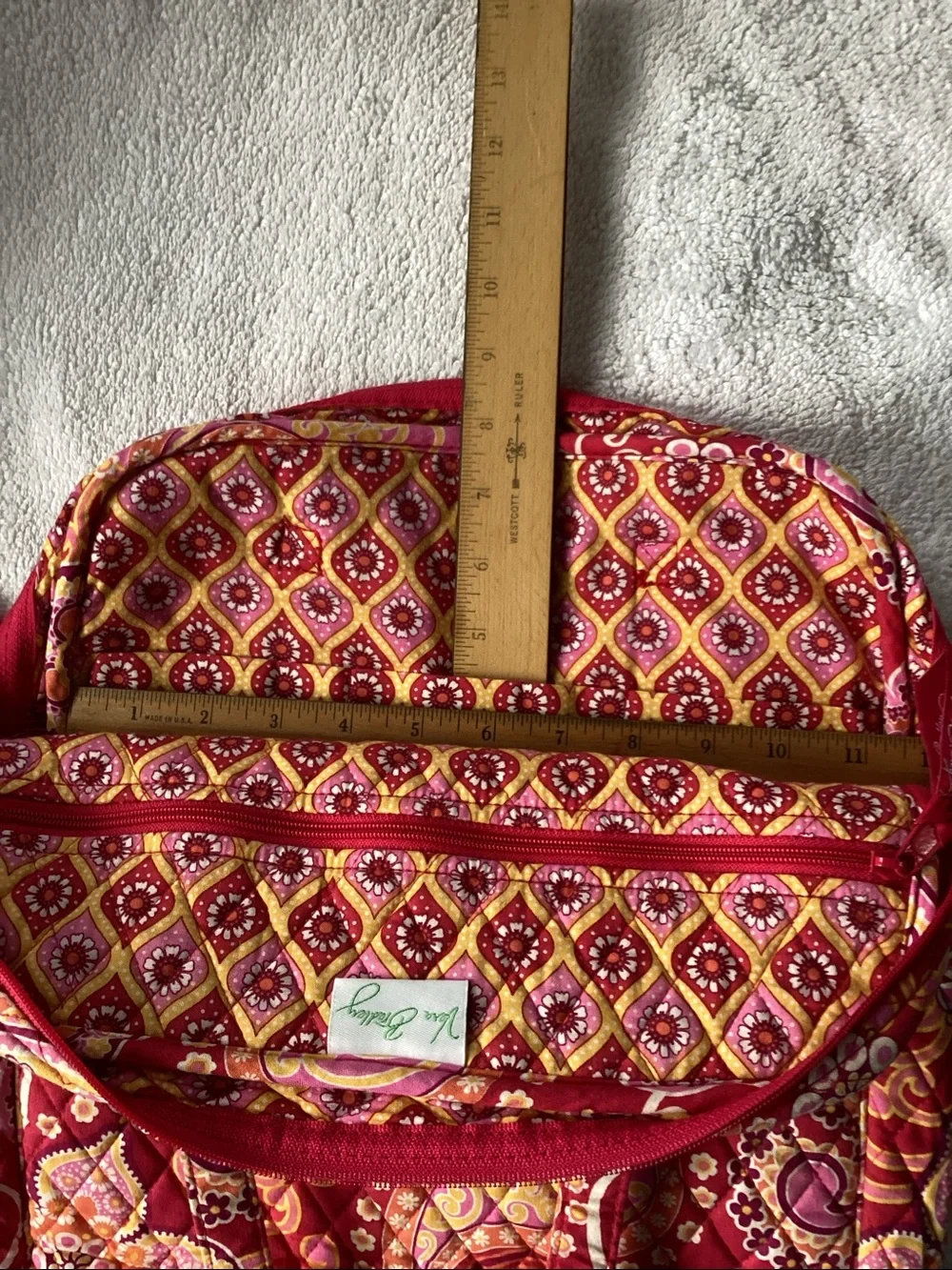 Vera Bradley Quilted Tote Bag